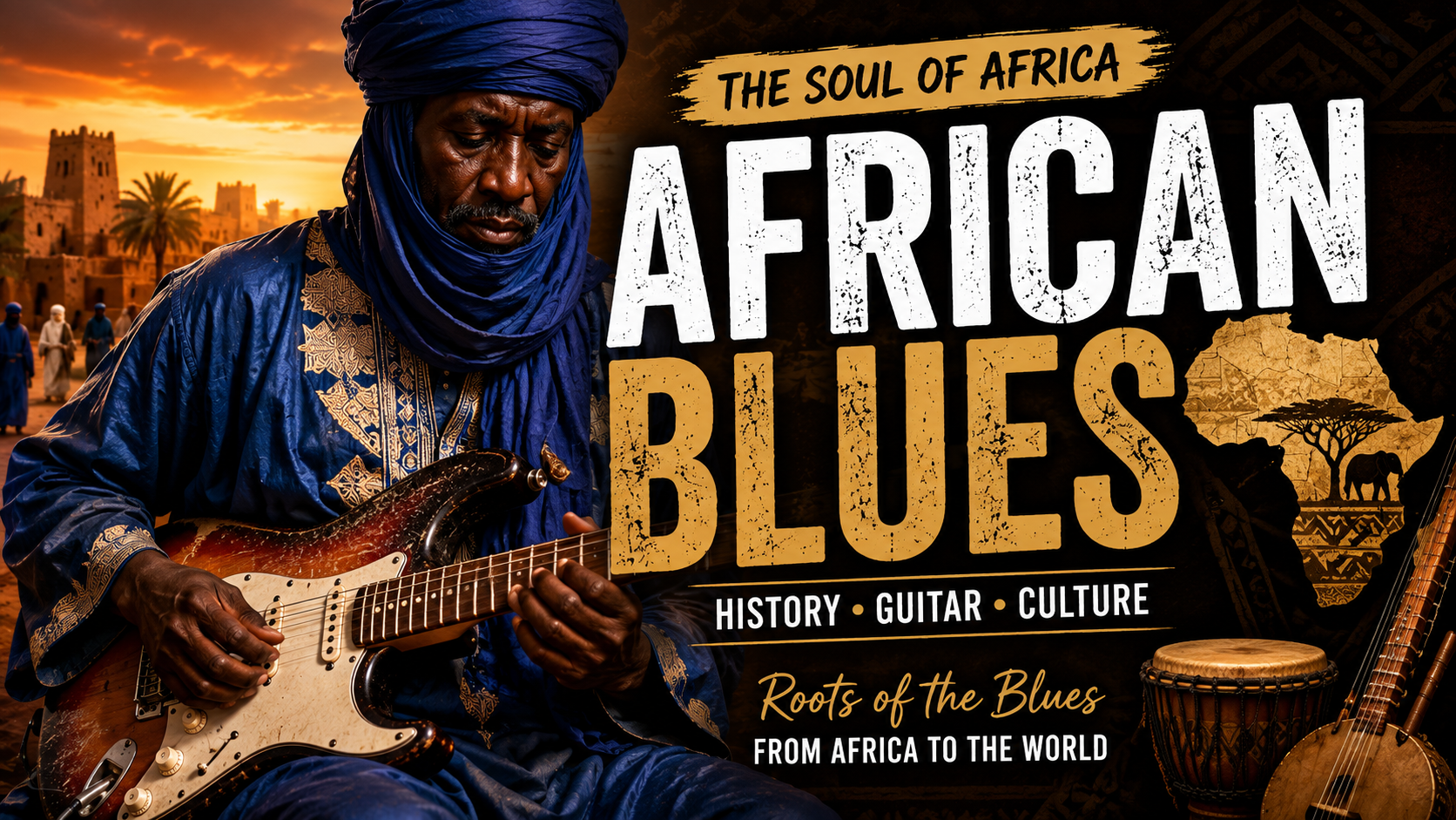 GUITARIS BLUES AFRICA