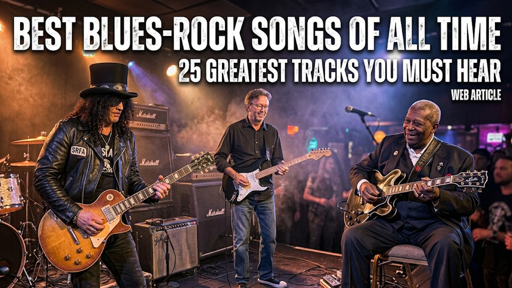 Blues rock slash eric clapton bbking