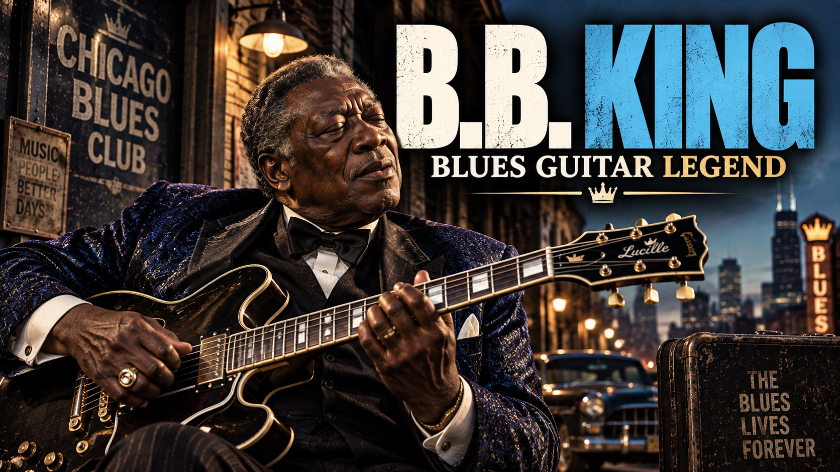 Blues Music - Who Was B.B. King Blues Guitar Legend